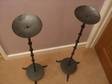 £15 - METAL SPEAKER or Candle Stands.