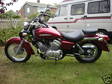 2005 Honda VT Shadow 125 C-4 Red Motorcycle